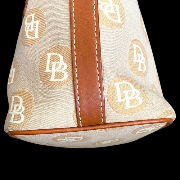 Dooney and Bourke Signature Jacquard Hobo Bag - Picture 9 of 13